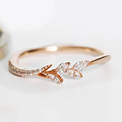 Dainty Rose Gold Plated Ring