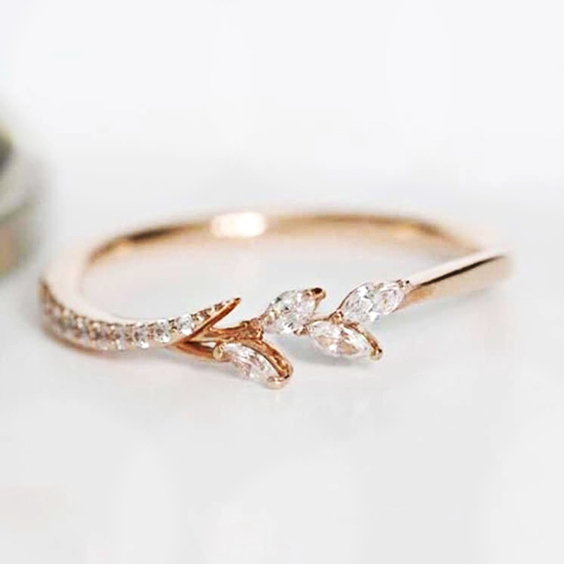 Dainty Rose Gold Plated Ring