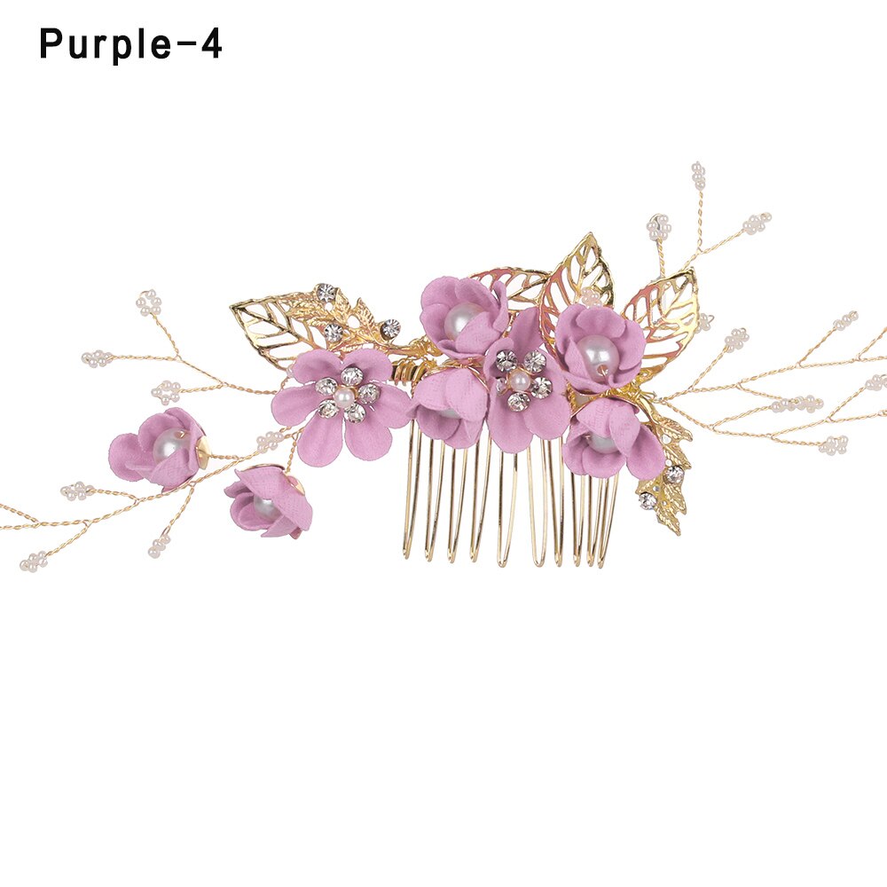 Bella Bridal Hair Comb/Hair Pin- Multiple Colors & Styles