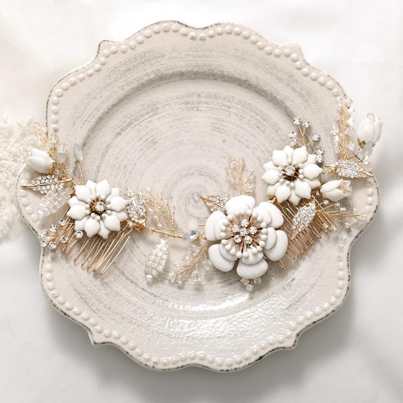 Zara Vintage Flower Bridal Headband