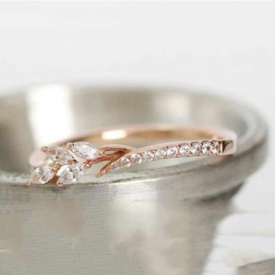 Dainty Rose Gold Plated Ring