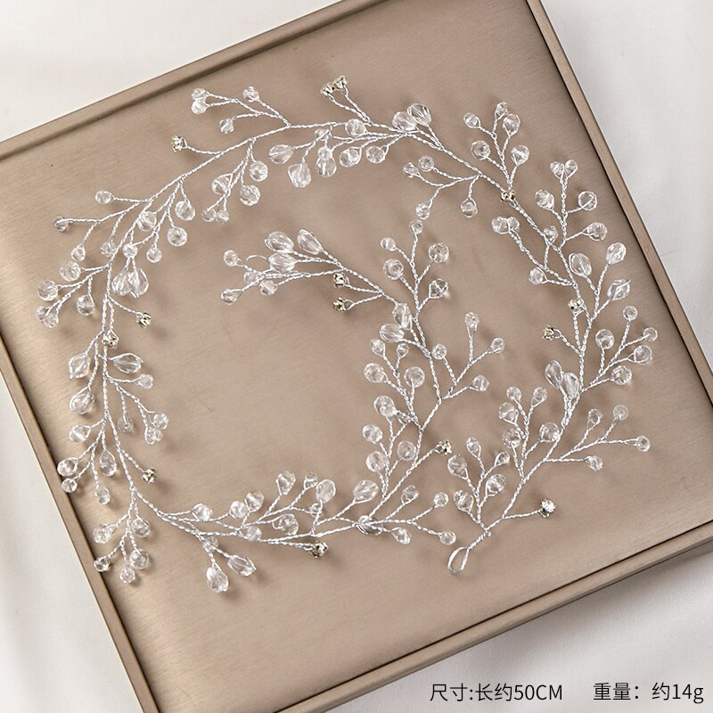 Felicity Crystal Vine Bridal Headband