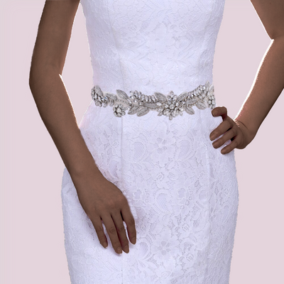 Cameron Luxury Couture Rhinestone Bridal Belt