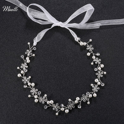 Millie Pearl & Crystal Bridal Headband