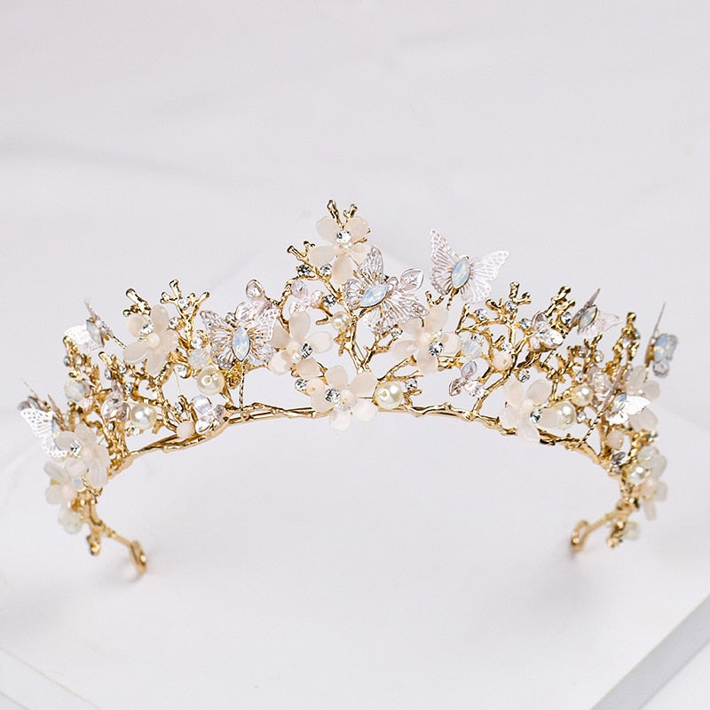 Helena Garden Bride Tiara Crown