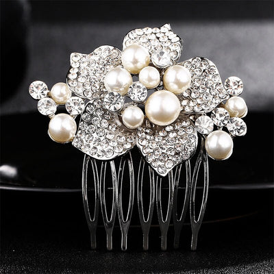 Viviana Vintage Rhinestone Wedding Hair Comb