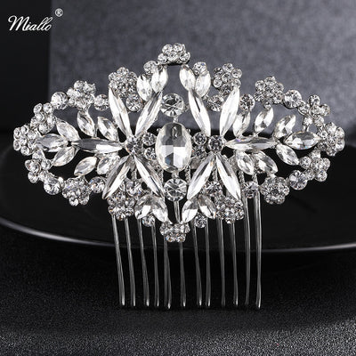 Hannah Crystal Wedding Comb