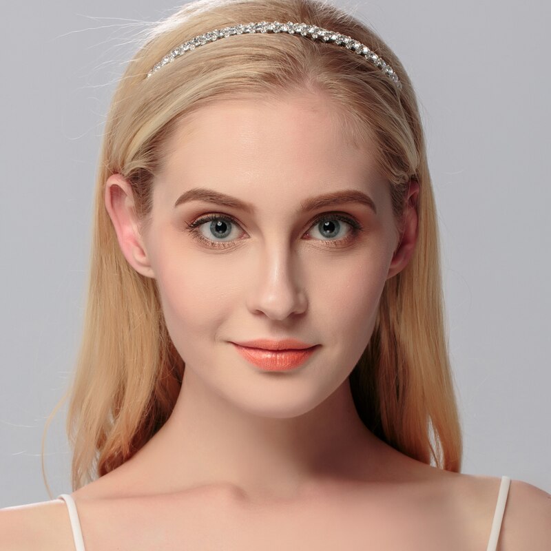 Marlena Pave Crystal Bridal Headband