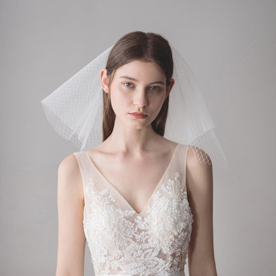 Mabel Short Multi-Layer Wedding Veils