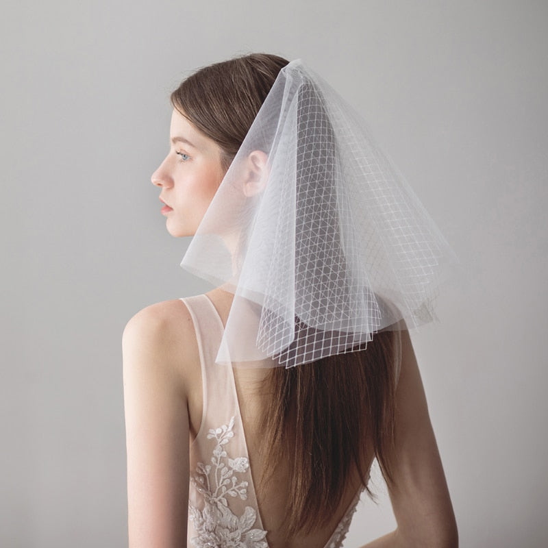 Mabel Short Multi-Layer Wedding Veils