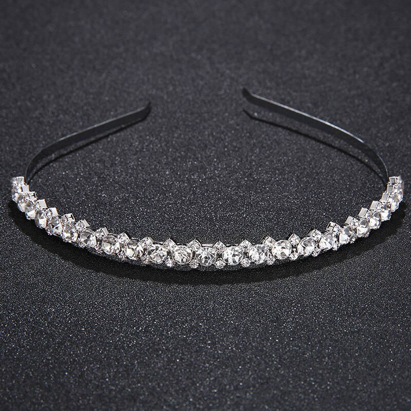 Marlena Pave Crystal Bridal Headband