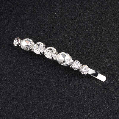 Melissa Pave Stone Wedding Barrette