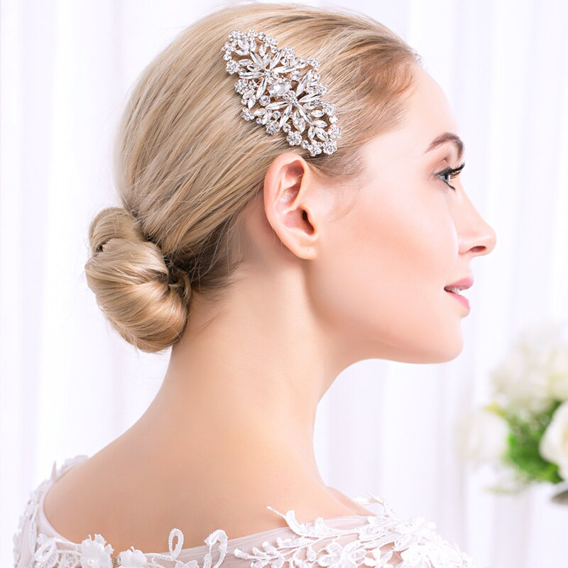 Hannah Crystal Wedding Comb