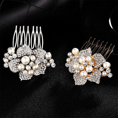 Viviana Vintage Rhinestone Wedding Hair Comb