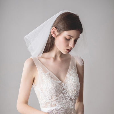 Mabel Short Multi-Layer Wedding Veils