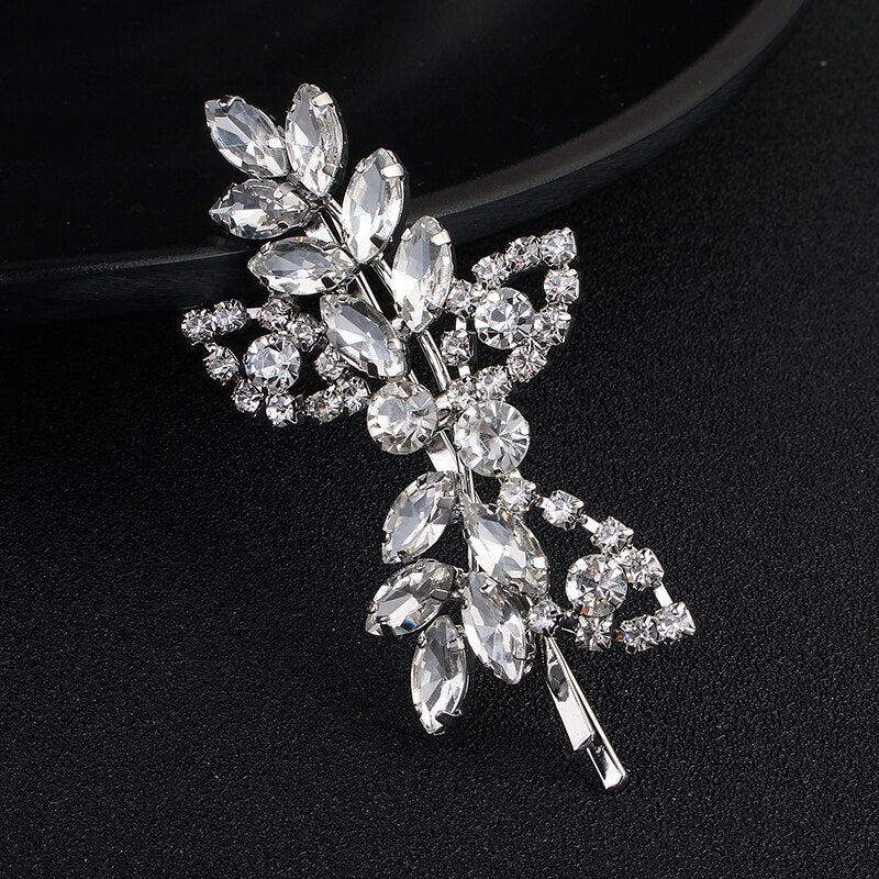 Megan Crystal Bridal Clip Mini