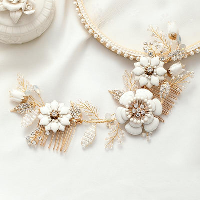 Zara Vintage Flower Bridal Headband