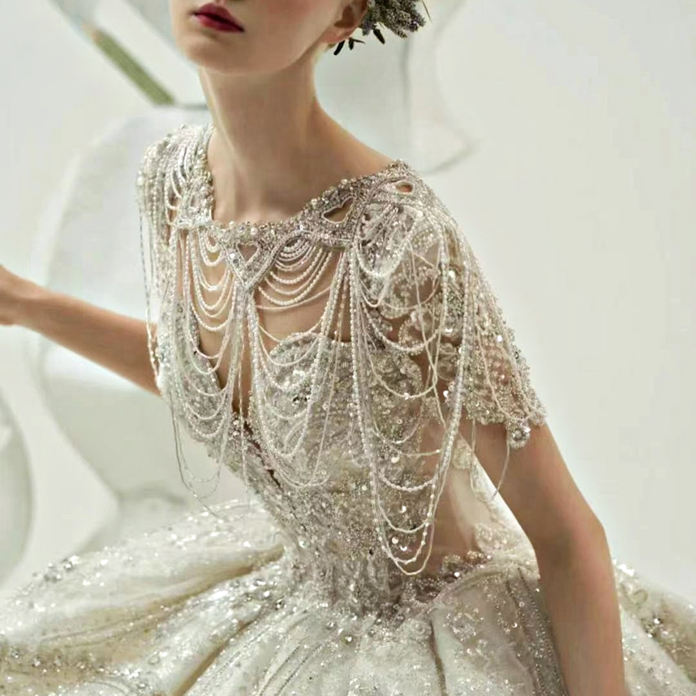 Alaia Luxury Couture Bridal Shawl