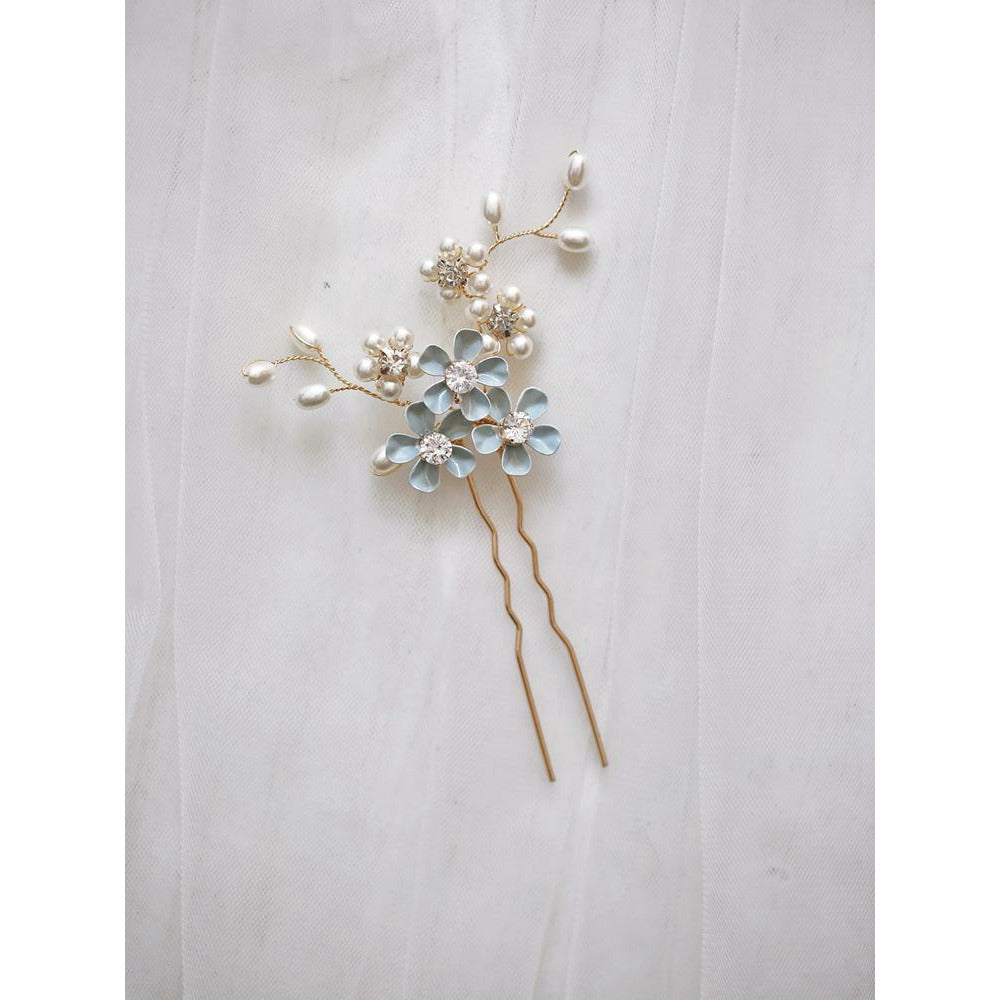 Charlotte Soft Pearl Hair Pin Set (3 piece)