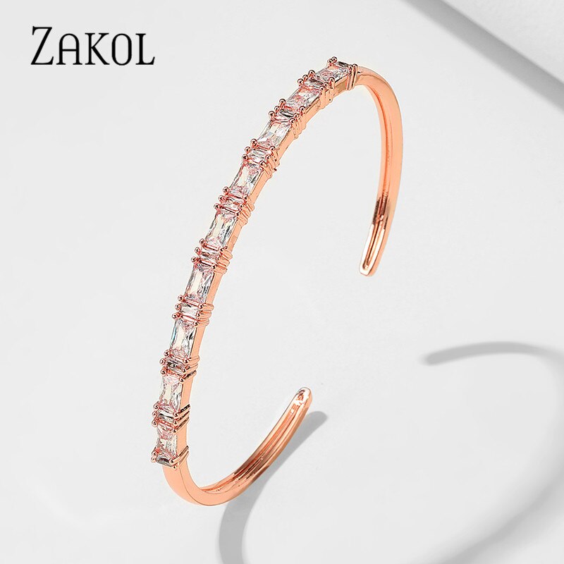 Layla Crystal Bangle Bracelet