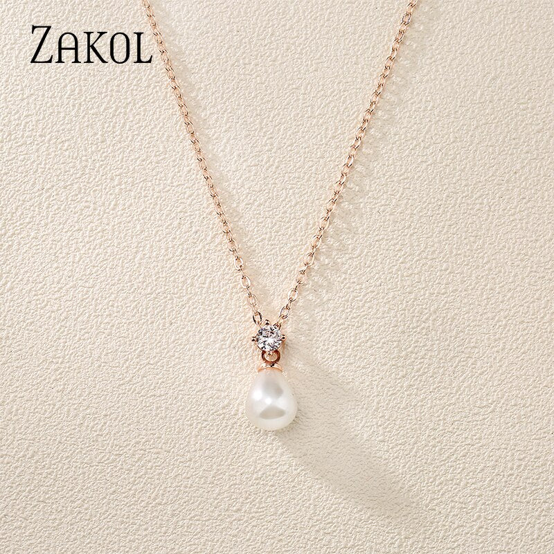 Rosalie Freshwater Pearl Pendant Necklace