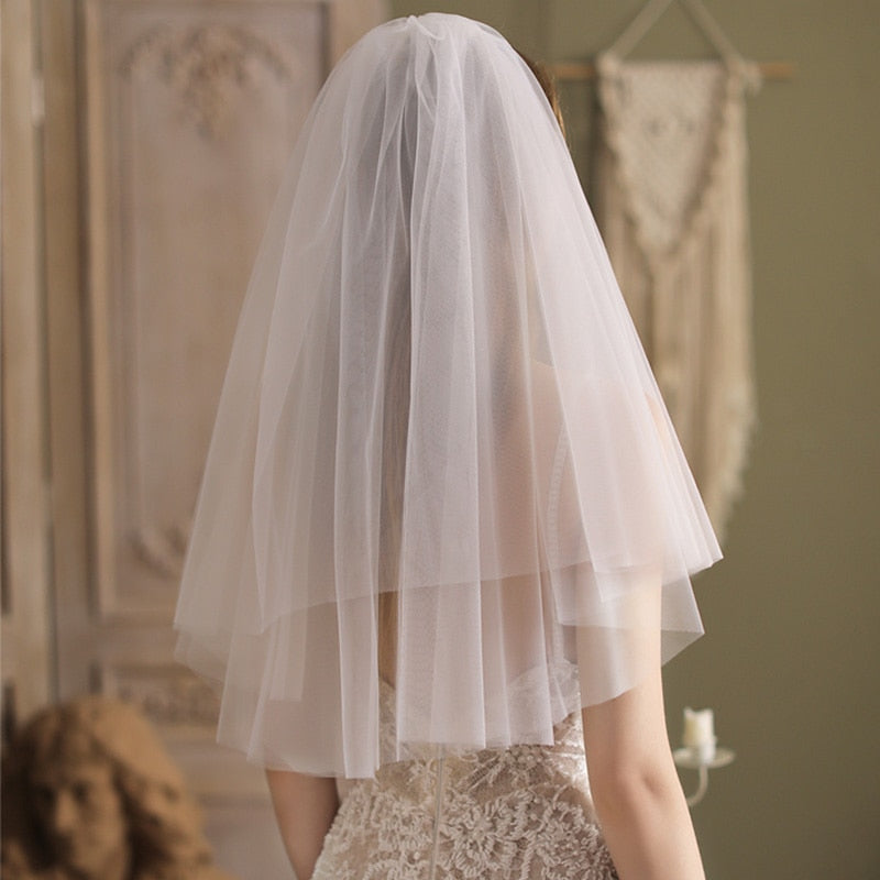 Remi Short & Simple Wedding Veil