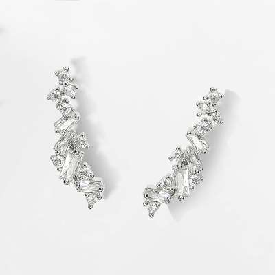 Chic Crystal Drop Earrings