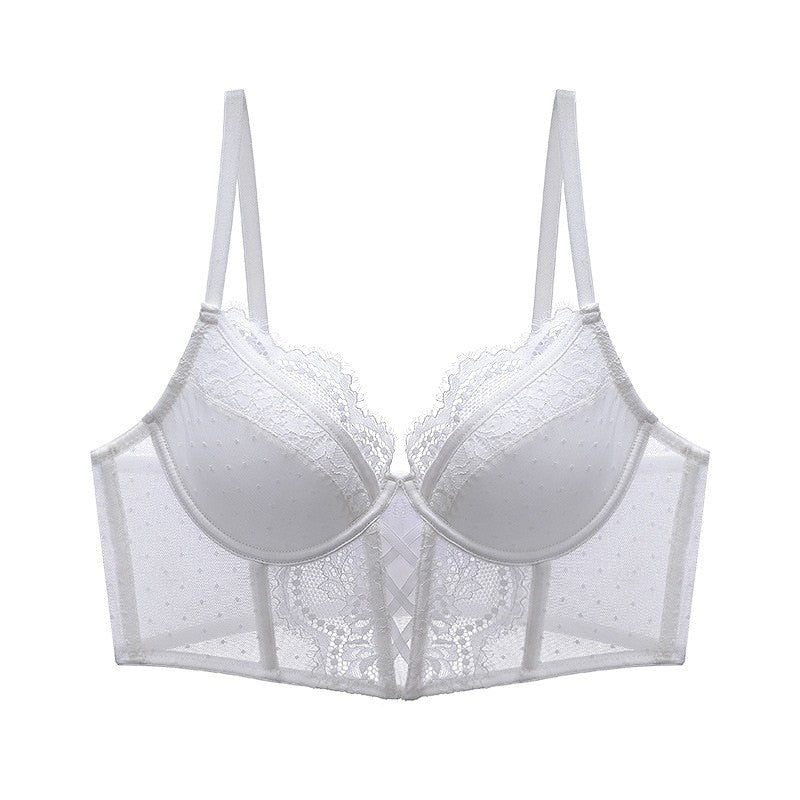 Lisa French Embroidery Lace Bridal Bralette