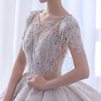 Alaia Luxury Couture Bridal Shawl