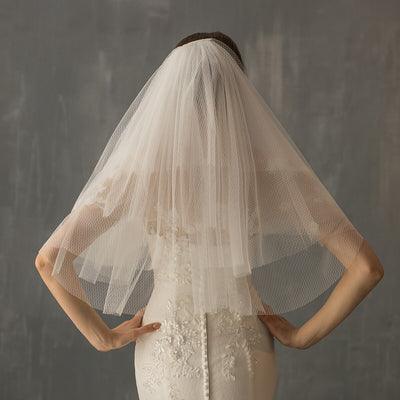 Demi Delicate Stitch Bridal Veil