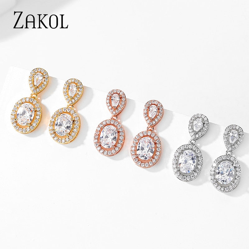 Luxury Crystal Mini-Drop Earrings