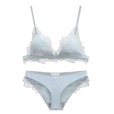 Chanel Silk Seashell Lace Honeymoon Lingerie Set