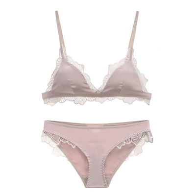 Chanel Silk Seashell Lace Honeymoon Lingerie Set