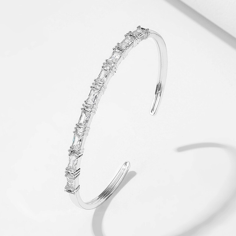 Layla Crystal Bangle Bracelet