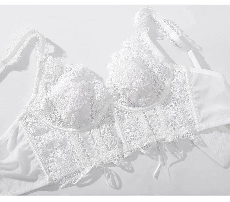 Acadia French Lace Wedding Lingerie Set