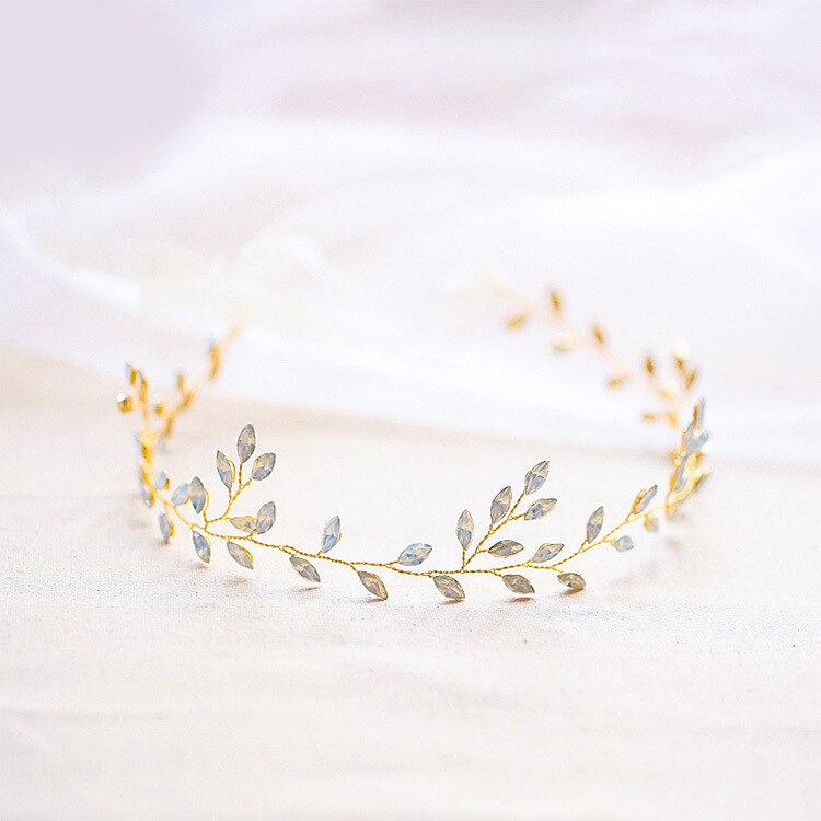 Maggie Classic Opal Leaf Headband