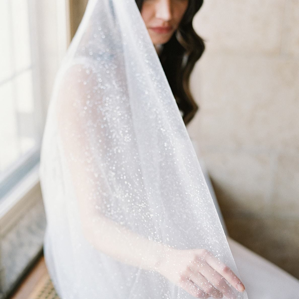 Alexandria Luxury Moonshine Wedding Veil