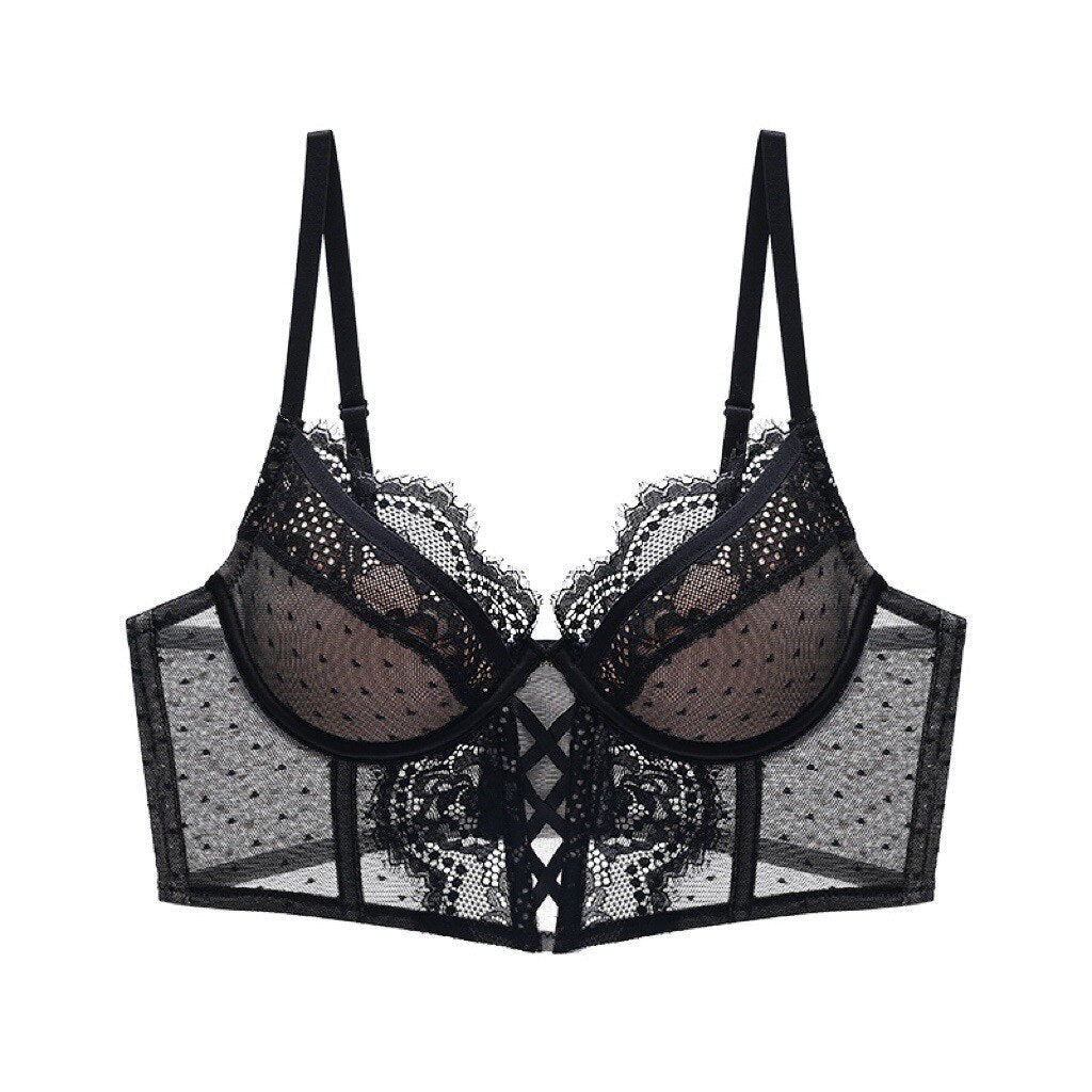 Lisa French Embroidery Lace Bridal Bralette