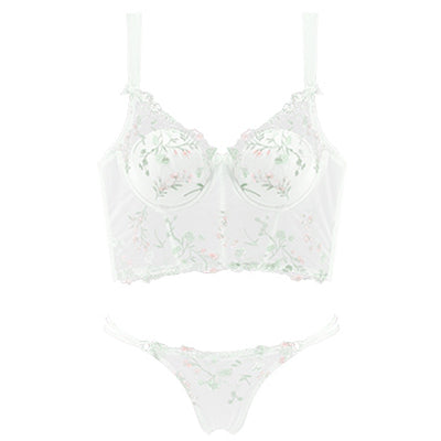 Alyona Floral Lace Embroidered Lingerie Set